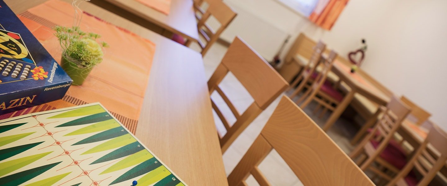 Aufenthaltsraum f&uuml;r Gruppen f&uuml;r Spa&szlig; und Spiel